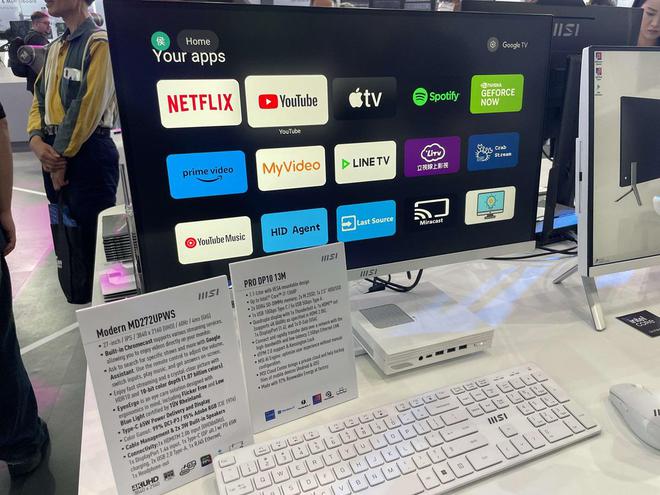 Computex 2024:微星发布新款办公家用显示器英特尔CEO到展台在主板签名(图2) Computex 2024:微星发布新款办公家用显示器英特尔CEO到展台在主板签名(图2)