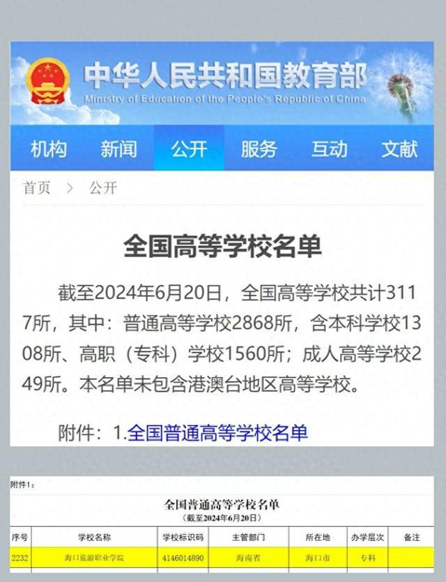 海口旅游职业学院获批成立 今年招收首批大专生1000人(图1) 海口旅游职业学院获批成立 今年招收首批大专生1000人(图1)
