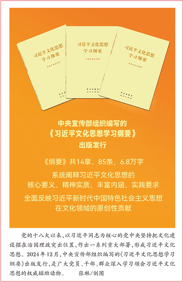 以习文化思想引领文化强国建设