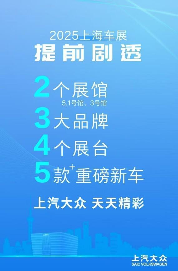 上海车展倒计时！上汽大众展台打卡亮点抢先冲